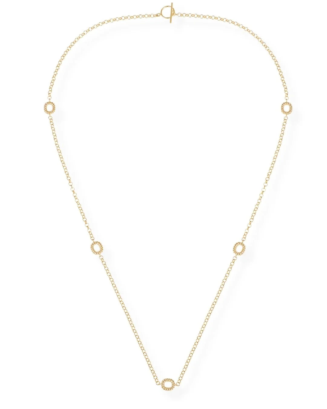 Natalie Wood Designs Legacy Chain Necklace in Gold