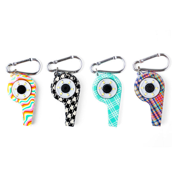 Charm Alarm Flashing Safety Whistle