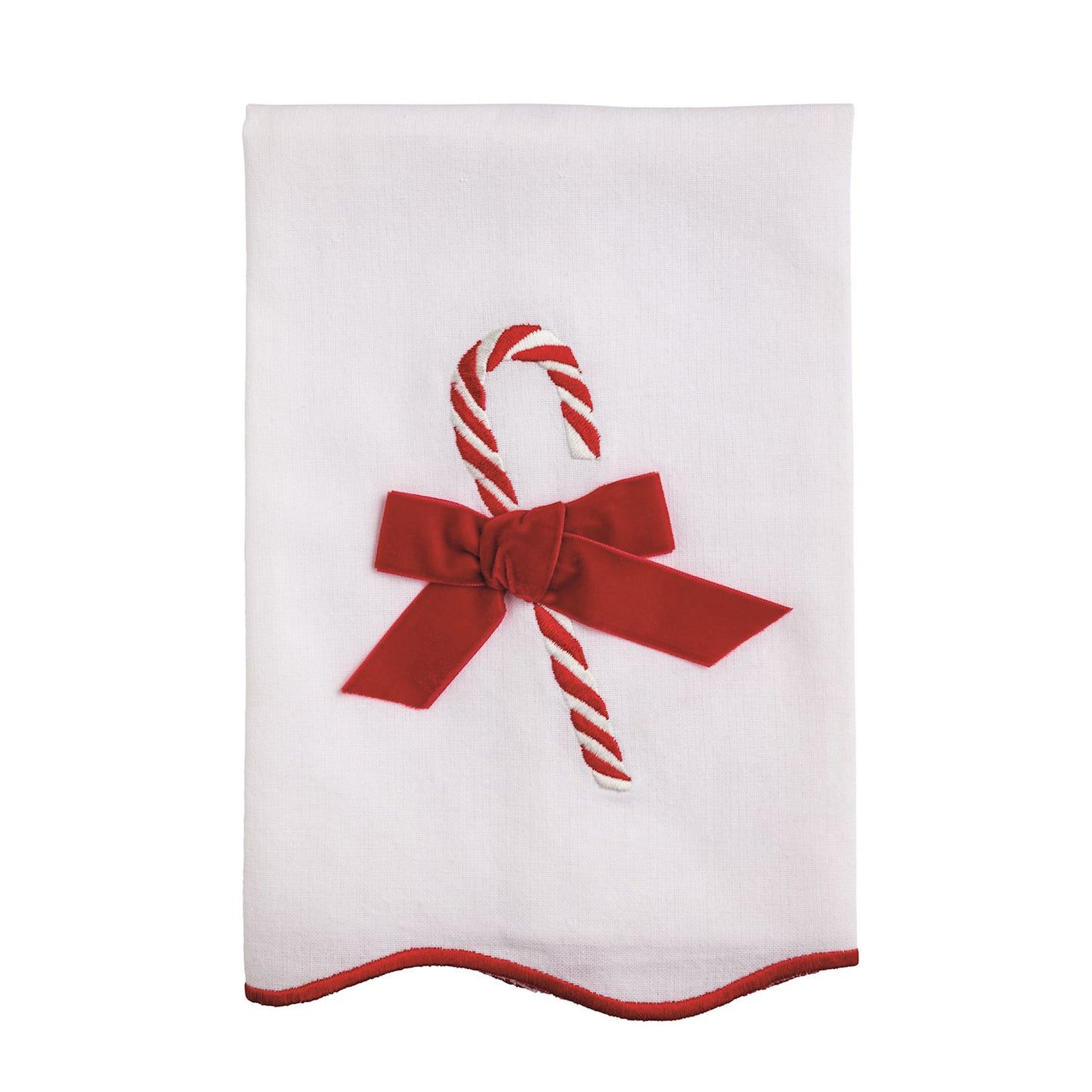 Mud Pie Christmas Bow Tea Towel