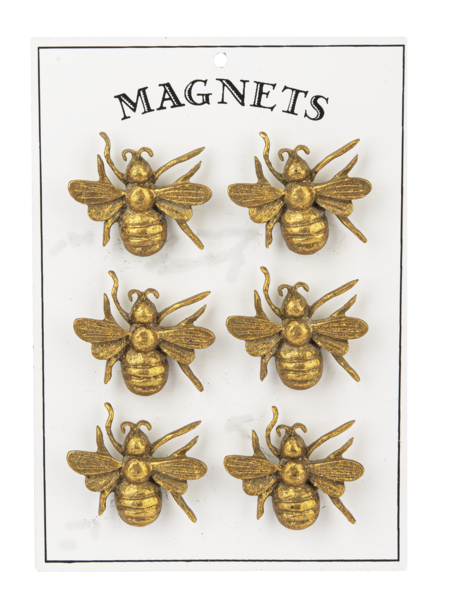 Gold Bee Magnets