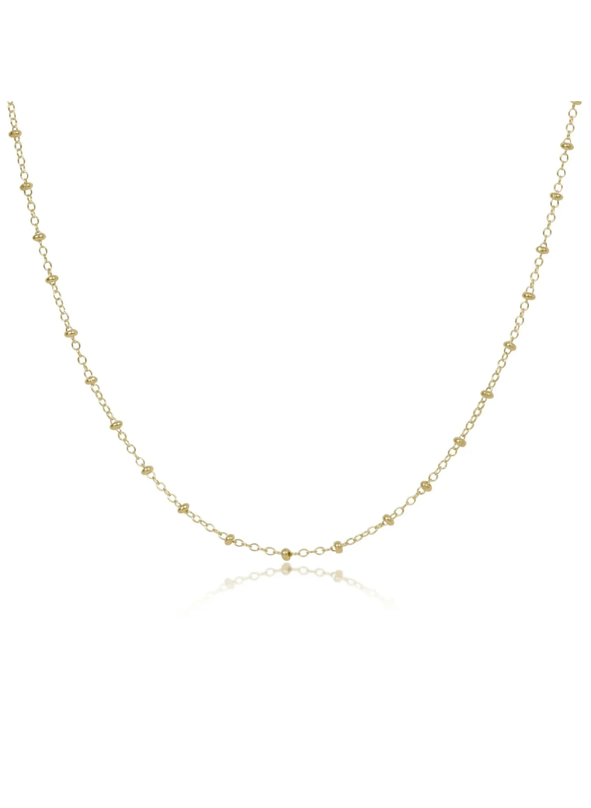 enewton 17" Choker Simplicity Chain Gold - Classic Gold 2mm