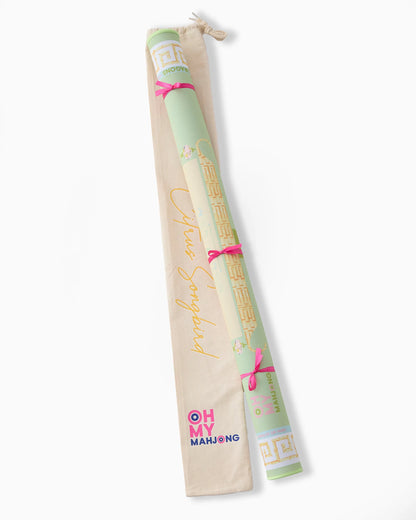 Oh My Mahjong Citrus Songbird Mat