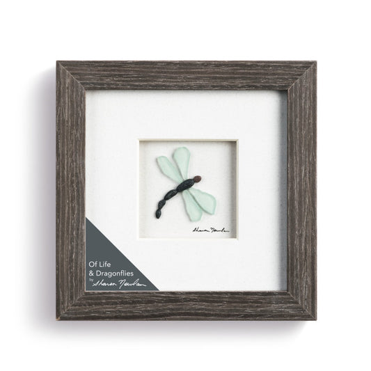 Demdaco Sharon Nowlan Collection Of Life & Dragonflies Wall Art - Gray