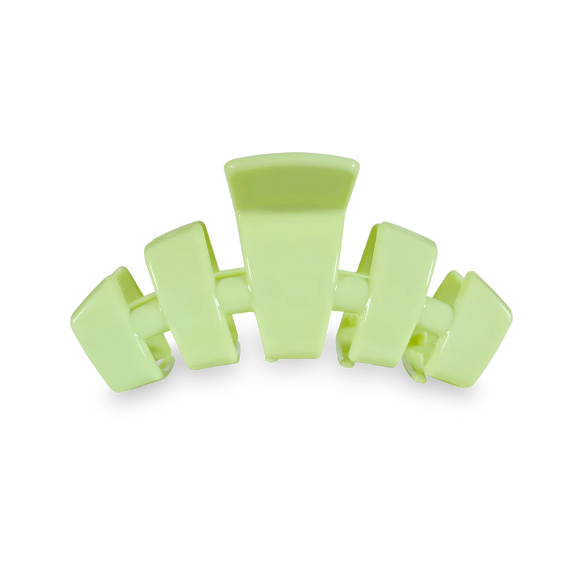 TELETIES Medium Classic Hair Clip - Aloe, There!