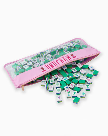 Oh My Mahjong Cotton Candy Monkey Mahjong Bag