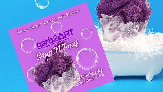 Garb2art Soap N Pouf