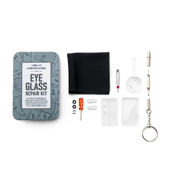 Enroute Eyeglass Repair Kit with Tin