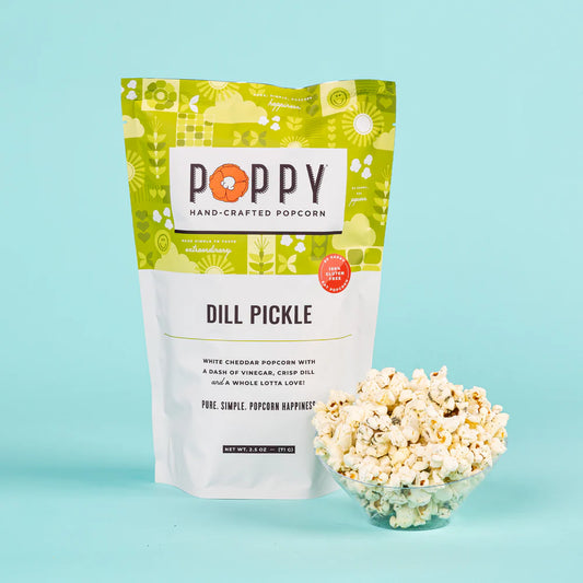 POPPY Handcrafted Popcorn Dill Pickle Popcorn
