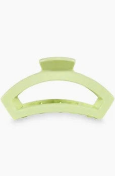 TELETIES Medium Open Hair Clip - Aloe, There!