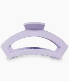 TELETIES Large Open Hair Clip - Lilac