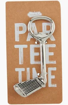 Mud Pie Golf Club Bottle Opener