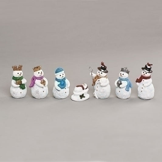 Roman Snowman Nativity Set with Special Box