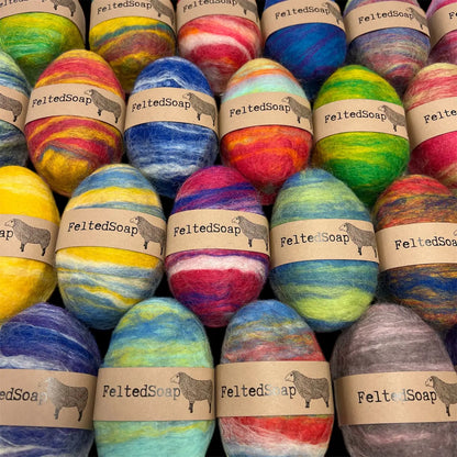 Twisted Purl Felted Soap Bar