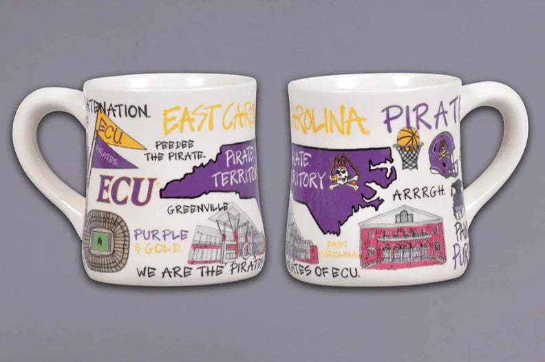 Magnolia Lane East Carolina University Icon Mug