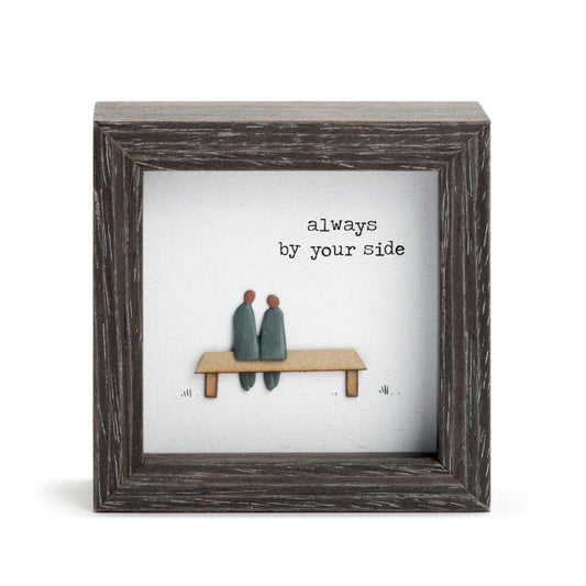 Demdaco Sharno Nowlan Collection Always By Your Side Shadow Box