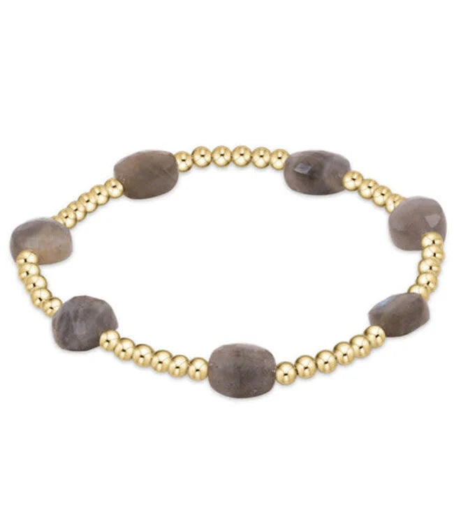 Enewton Extends - Admire Gold 3mm Bead Bracelet - Labradorite