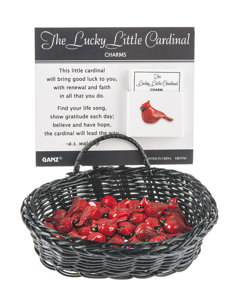 Ganz The Lucky Little Cardinal Charm