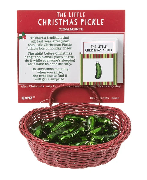 Ganz The Little Christmas Pickle Ornament Charm