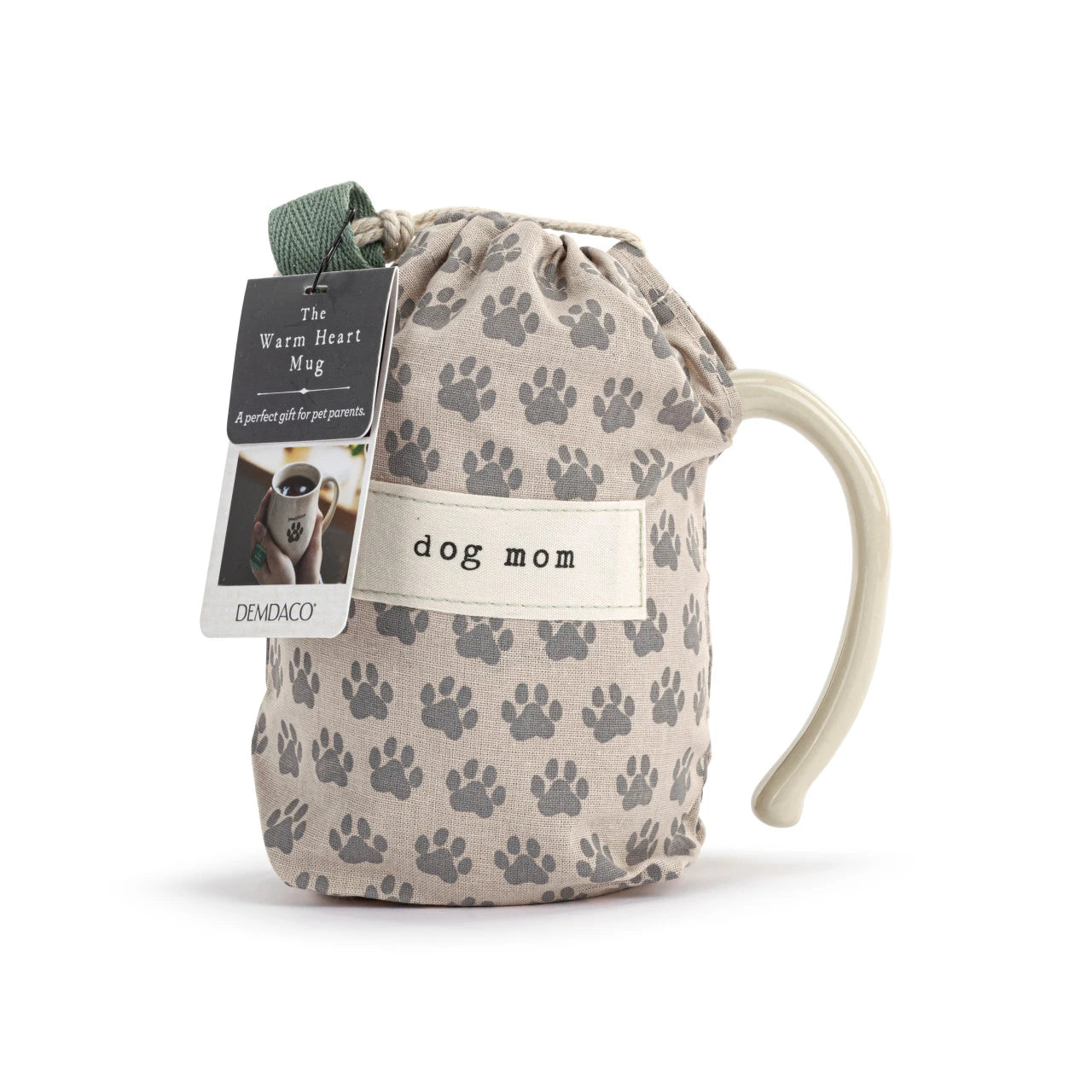 Demdaco The Warm Heart Dog Mom Mug