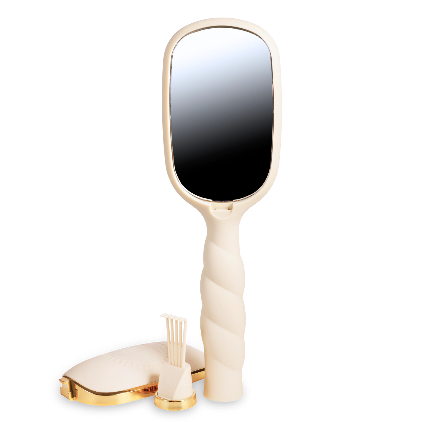 Teleties Detangler Hair Brush for Fine Hair - Tan