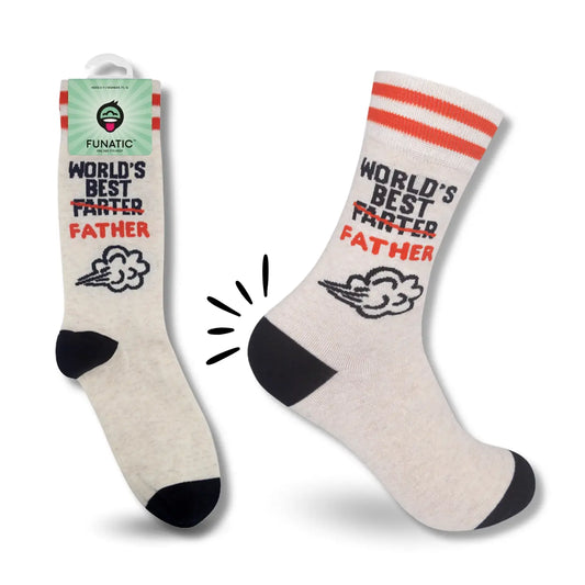 Funatic World's Best Farter/Father Socks