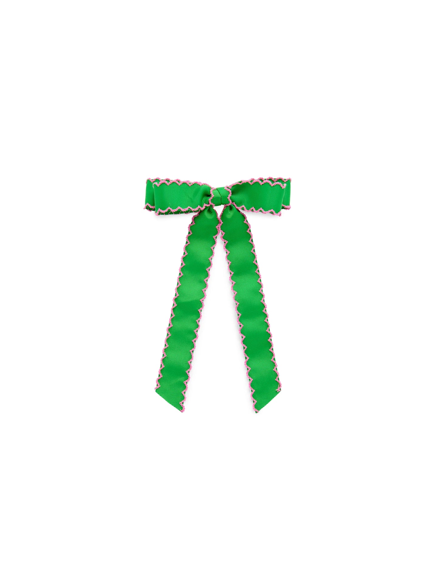 Shiraleah Scallop Trim Bow Clip