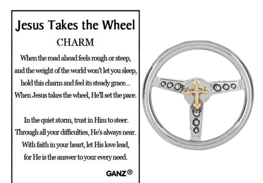 Ganz Jesus Take the Wheel Charm - gg's art frames gifts