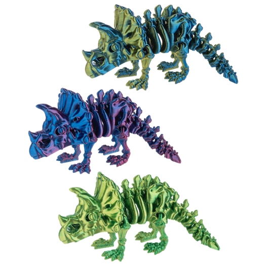 Ganz Shimmer 3-D Printed Triceratops