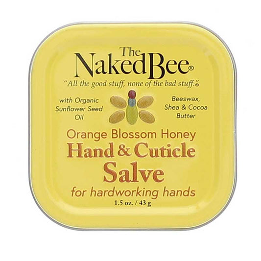 The Naked Bee Hand & Cuticle Salve Orange Blossom Honey