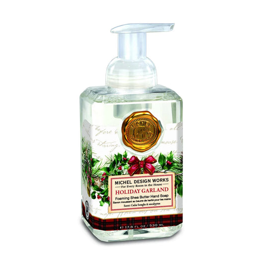 Michel Design Works Holiday Garland Foaming Soap 17.8 fl oz