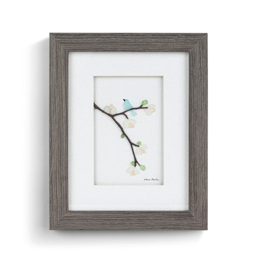 Demdaco Sharon Nowlan Collection Spring Wall Art Gray