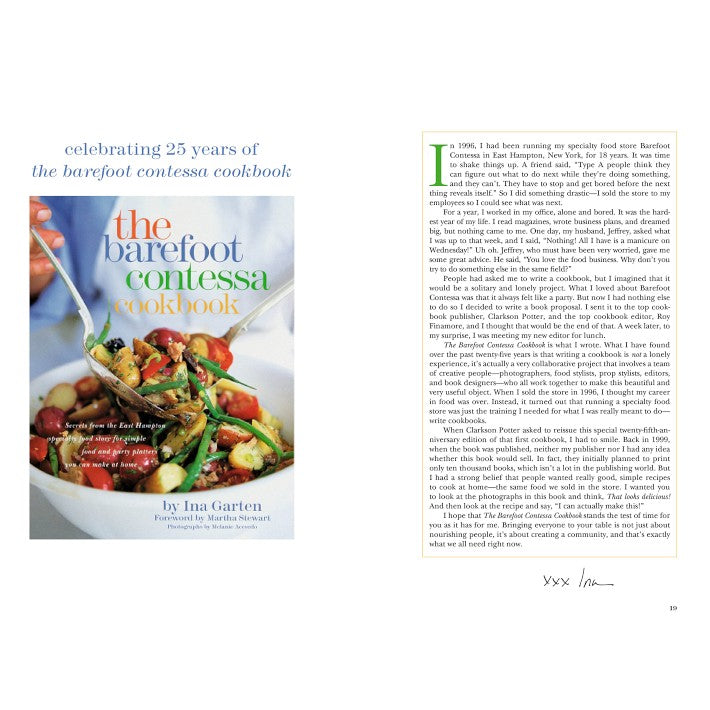 The Barefoot Contessa Cookbook