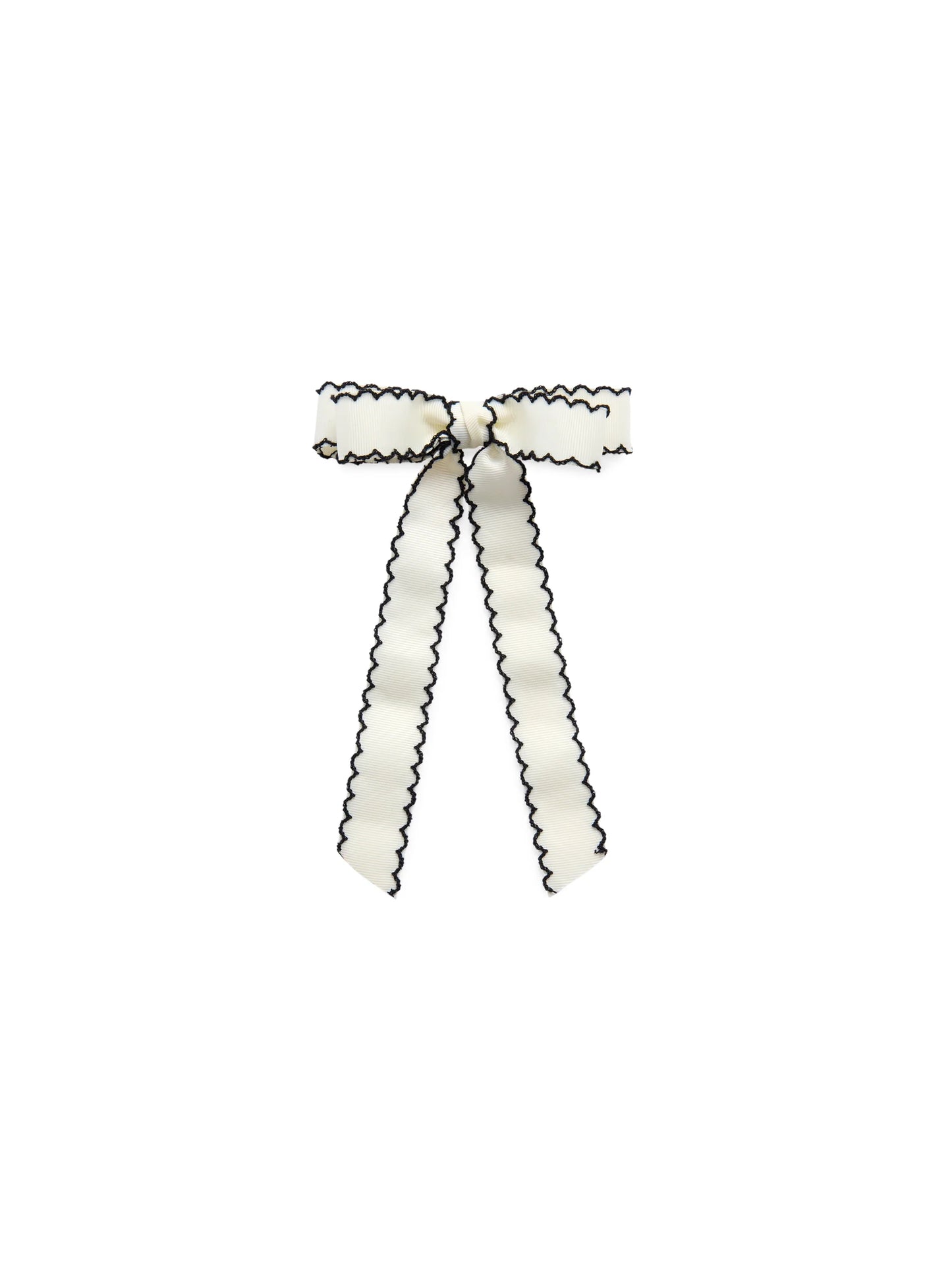 Shiraleah Scallop Trim Bow Clip