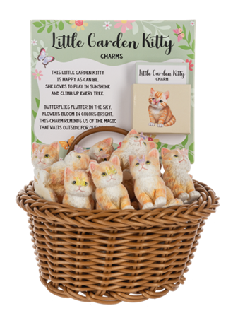 Ganz Little Garden Kitty Charms