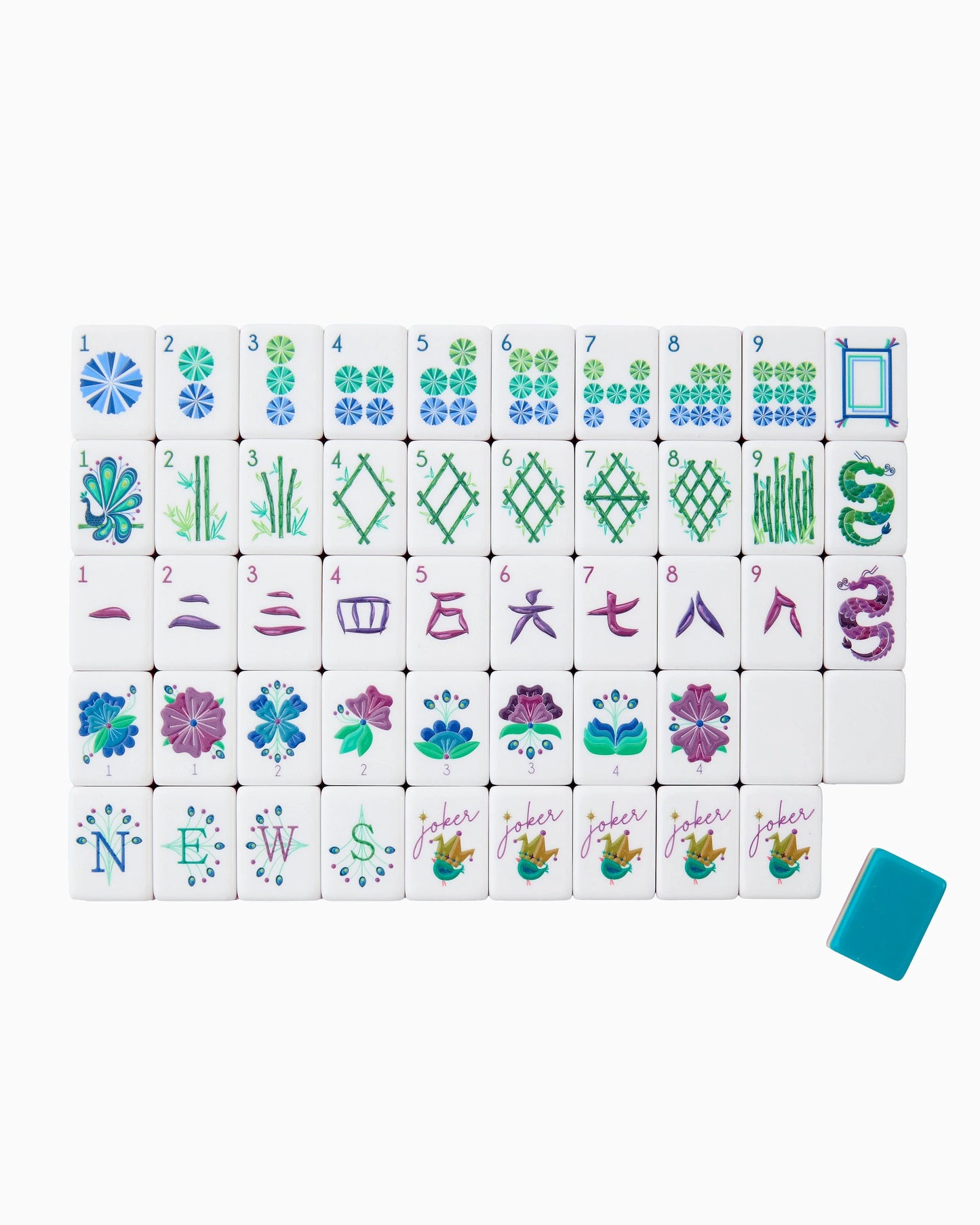Oh My Mahjong Lagoon Tiles