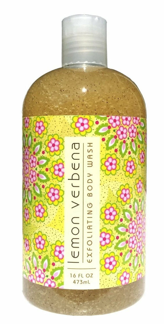 Greenwich Bay Lemon Verbena Exfoliating Body Wash 16 fl oz