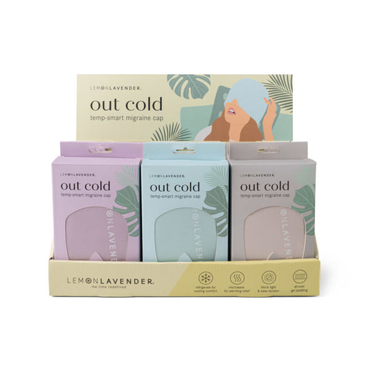 Lemon Lavender Out Cold Temp Smart Migraine Cap
