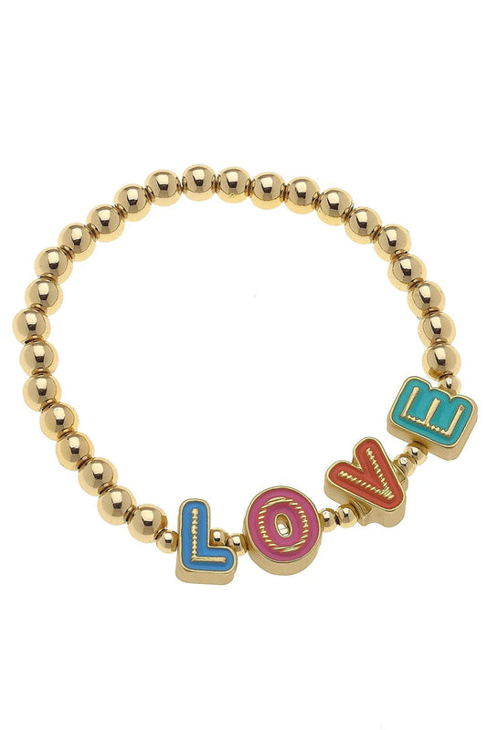 CANVAS Girls LOVE Children's Bracelet