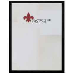 Lawrence Frames 8.5X11 Black Wood Picture Frame