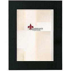 Lawrence Frames 2.5X3.5 Black Wood Picture Frame