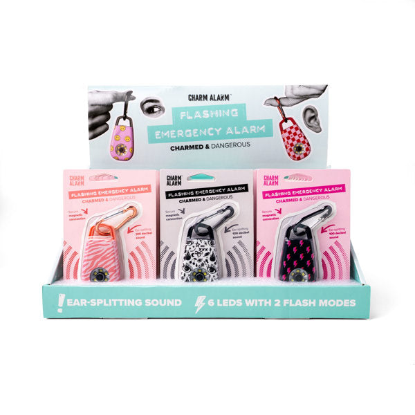 Charm Alarm Flashing Emergency Alarm