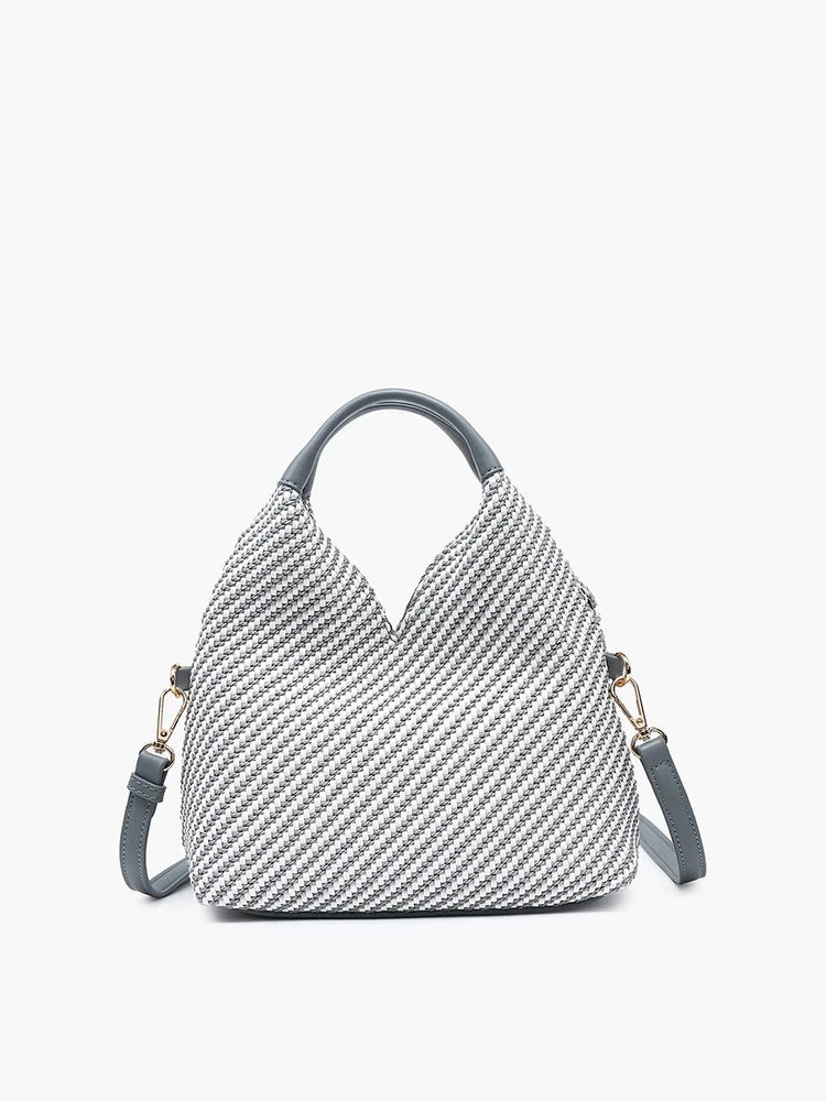 Jen & Co. Cecily Woven Hobo