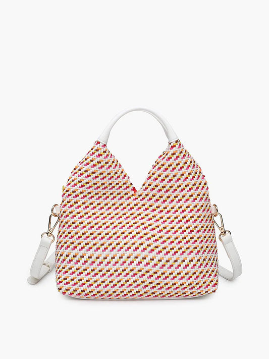 Jen & Co. Cecily Woven Hobo