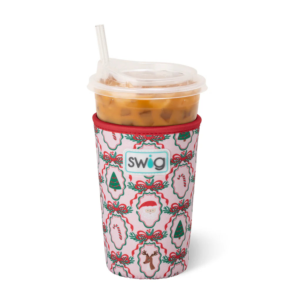 Swig Christmas  Iced Cup Coolie - Medium