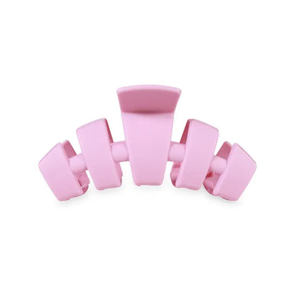 TELETIES Classic Hair Clip Medium Merry Pinkmas