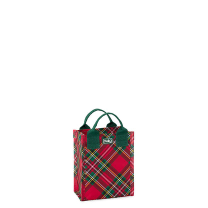 Swig Christmas Plaid Reusable Bag Assortment