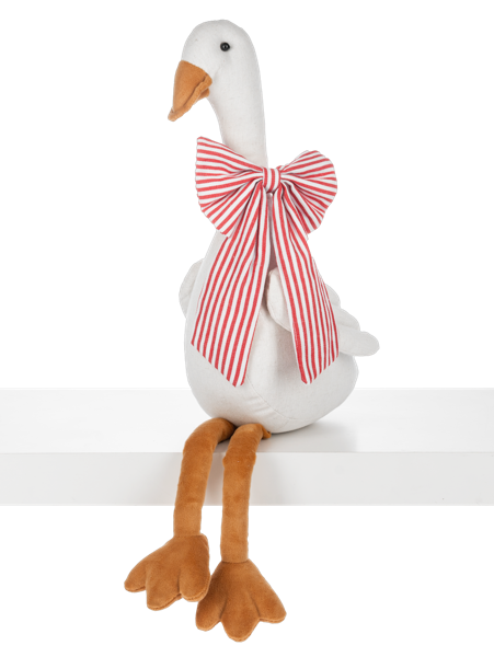 Ganz Christmas Goose Shelf Sitter