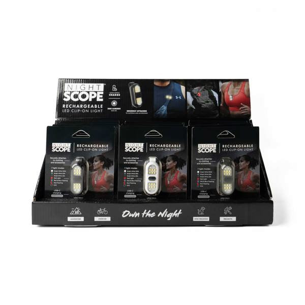 Night Scope Clip-On Rechargeable Light