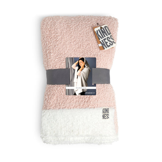 Demdaco Hooded Giving Wrap - Rose