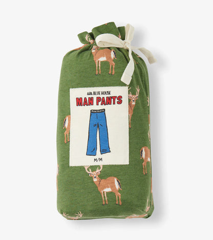 Little Blue House Big Bucks Man Pants